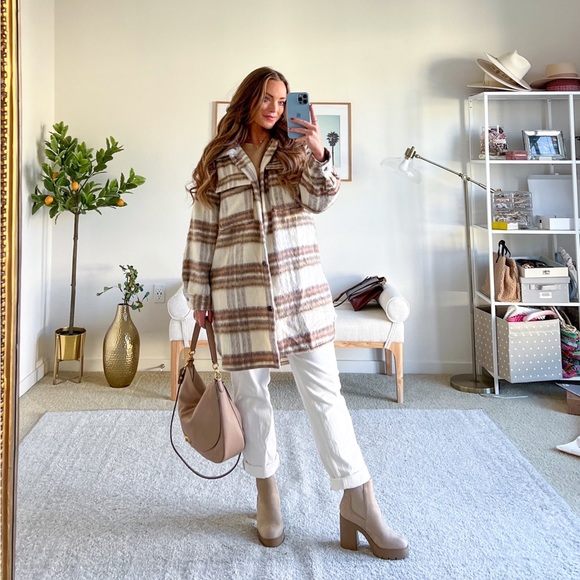 Plaid Shacket - Picture 2 of 6